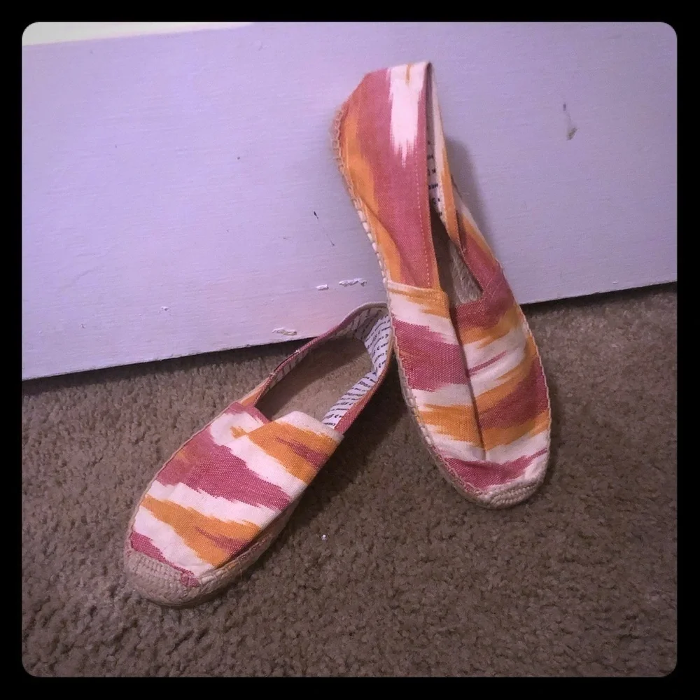 Soludos multi color 39 slip on*slides*mules*flats